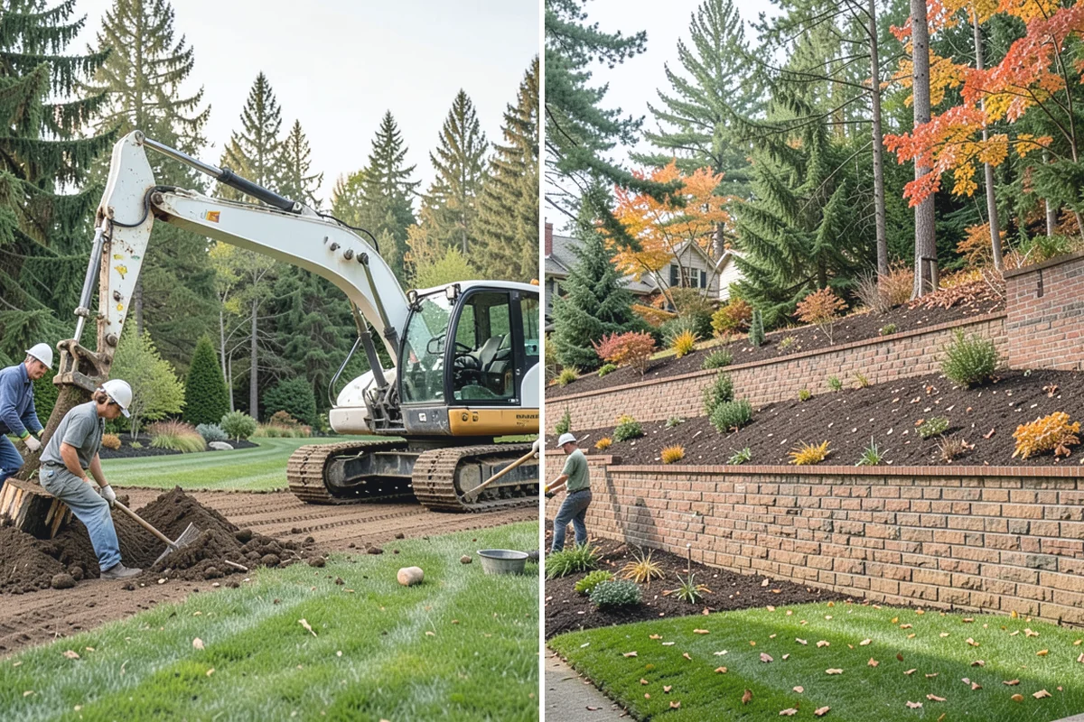 Living Wall Installation in South Prairie, Pierce County, WA - Assess the wall and conditions