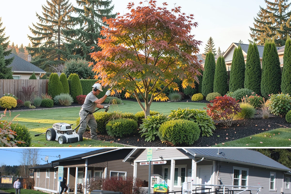 Living Wall Installation in South Prairie, Pierce County, WA - Best installed spring through fall for exterior walls.