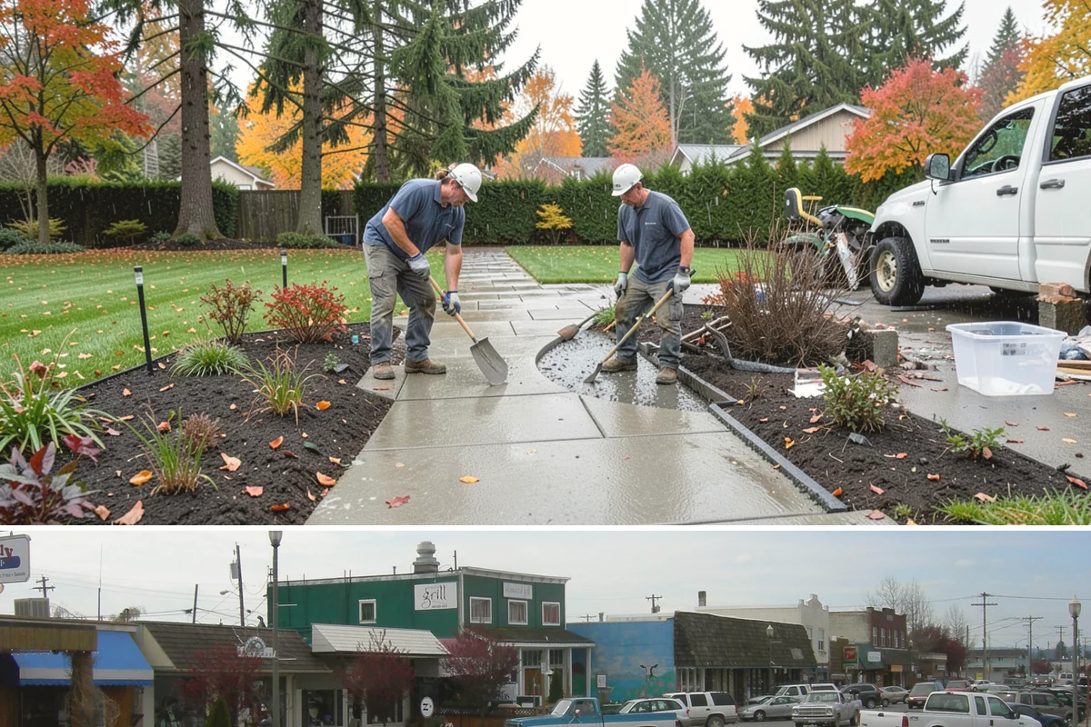 Living Wall Installation in Stanwood, Snohomish County, WA - Best installed spring through fall for exterior walls.