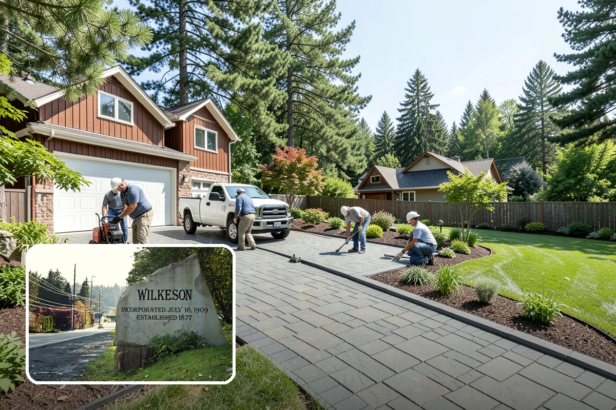 Living Wall Installation in Wilkeson, Pierce County, WA - Greenery where there is no ground