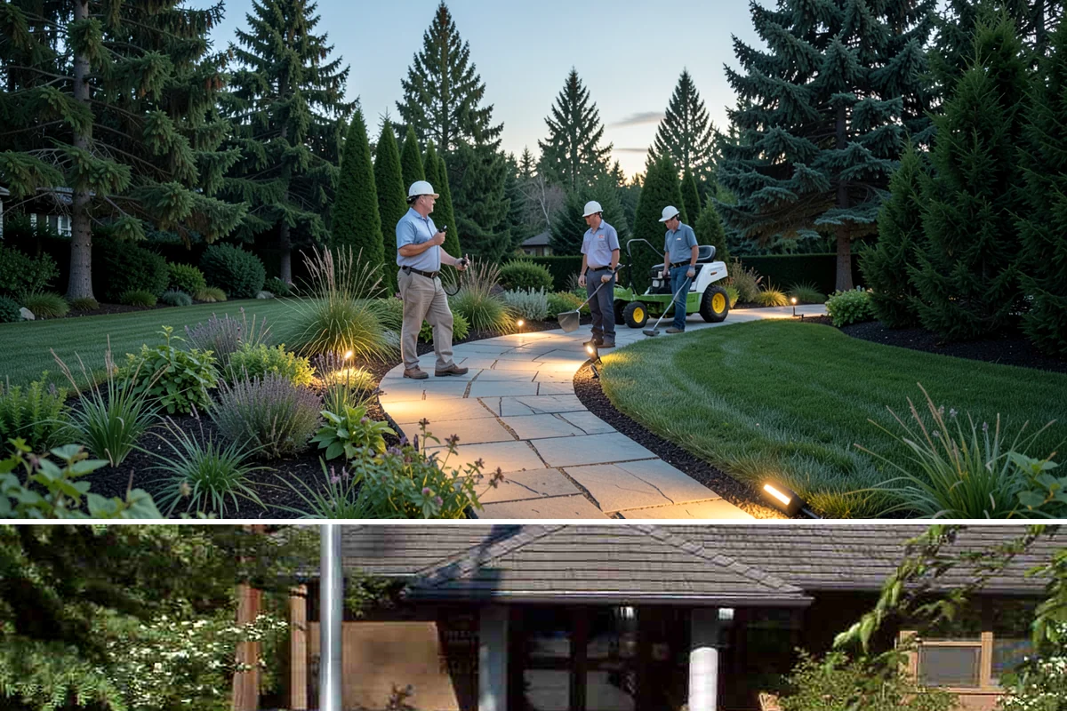 Living Wall Installation in Yarrow Point, King County, WA - Best installed spring through fall for exterior walls.