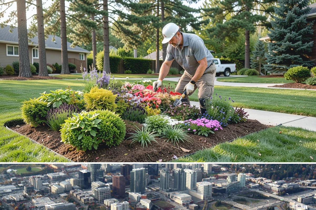 Low-Voltage Lighting in Bellevue, King County, WA - Can be installed year-round.