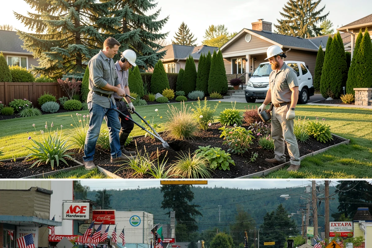 Low-Voltage Lighting in Carnation, King County, WA - Can be installed year-round.