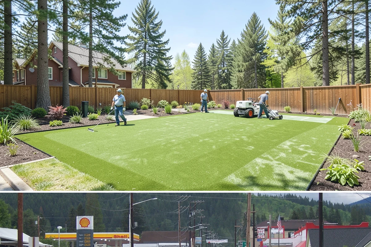Low-Voltage Lighting in Granite Falls, Snohomish County, WA - Can be installed year-round.