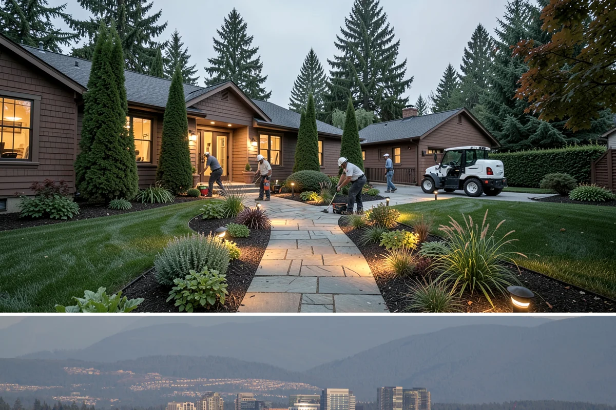 Low-Voltage Lighting in Medina, King County, WA - Can be installed year-round.