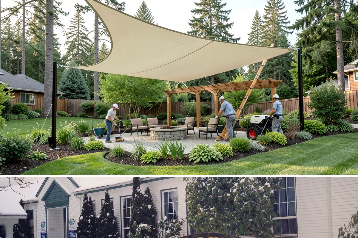 Low-Voltage Lighting in Pacific, King County, WA - Can be installed year-round.