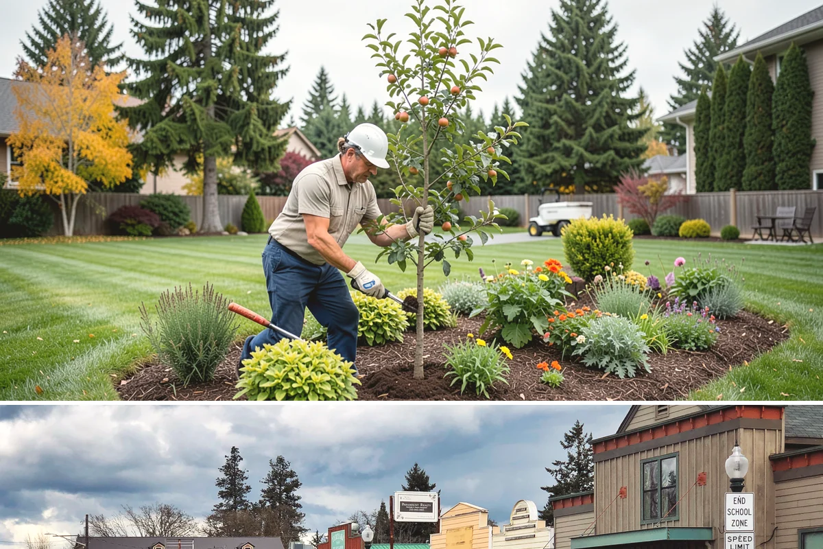 Low-Voltage Lighting in Roy, Pierce County, WA - Can be installed year-round.