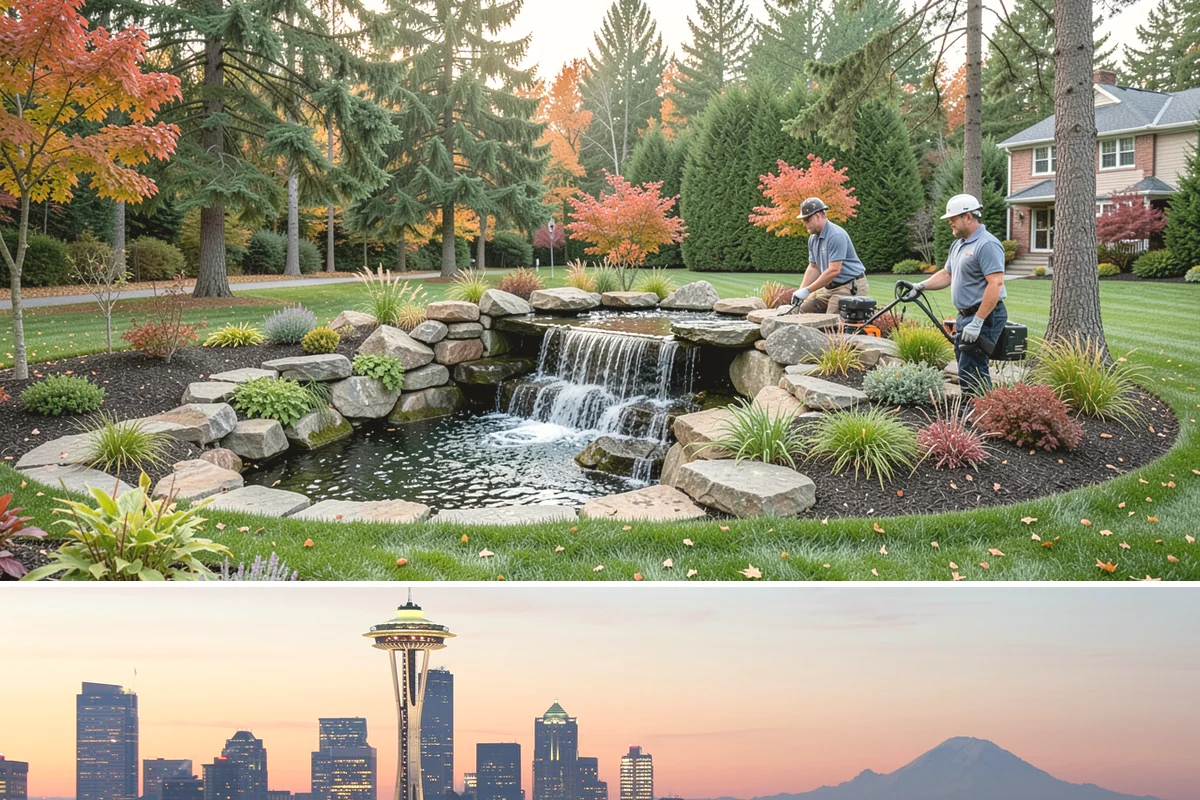 Low-Voltage Lighting in Seattle, King County, WA - Can be installed year-round.