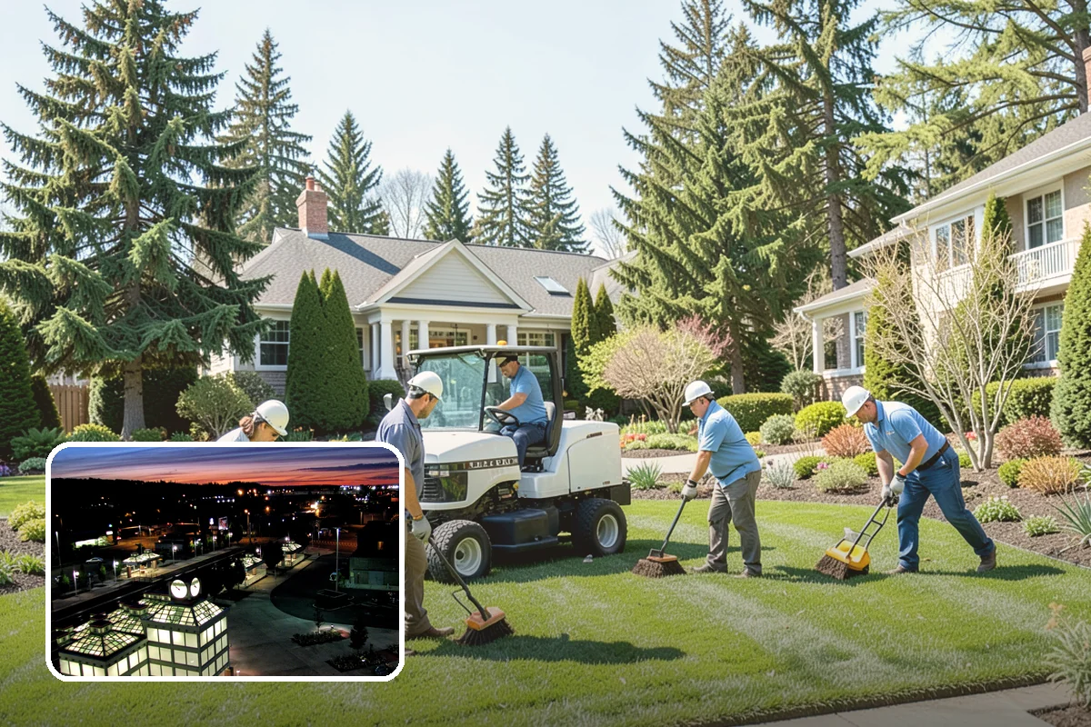 Magnolia Pruning in Auburn, King County, WA - Respects the magnolia's dislike of heavy cuts
