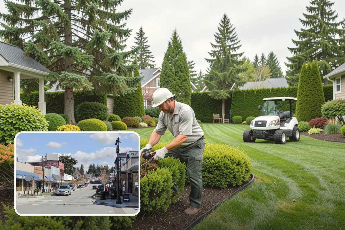Magnolia Pruning in Bothell, King County, WA - Respects the magnolia's dislike of heavy cuts