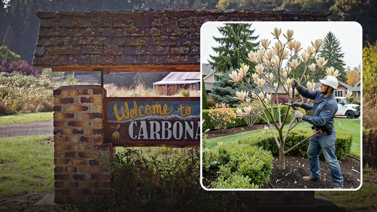 Magnolia Pruning in Carbonado, Pierce County, WA - Minimal, careful pruning for magnolias, which resent heavy cuts and slow to heal.