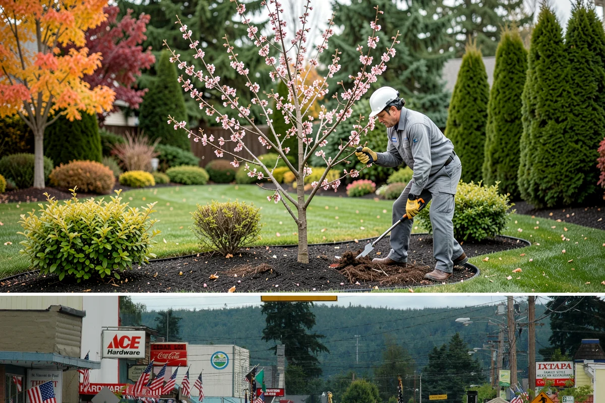Magnolia Pruning in Carnation, King County, WA - Best pruned after flowering or in midsummer
