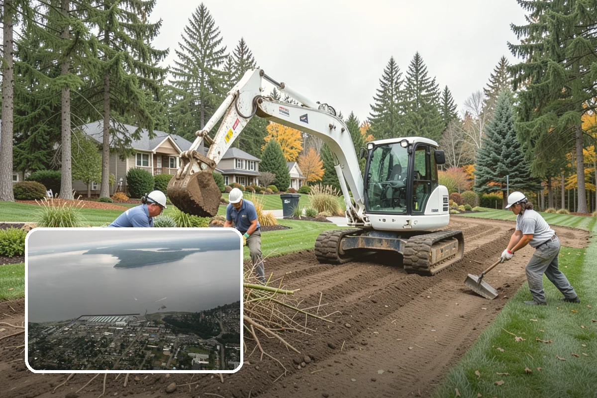 Magnolia Pruning in Des Moines, King County, WA - Respects the magnolia's dislike of heavy cuts