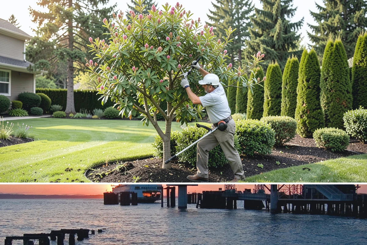 Magnolia Pruning in Edmonds, Snohomish County, WA - Best pruned after flowering or in midsummer