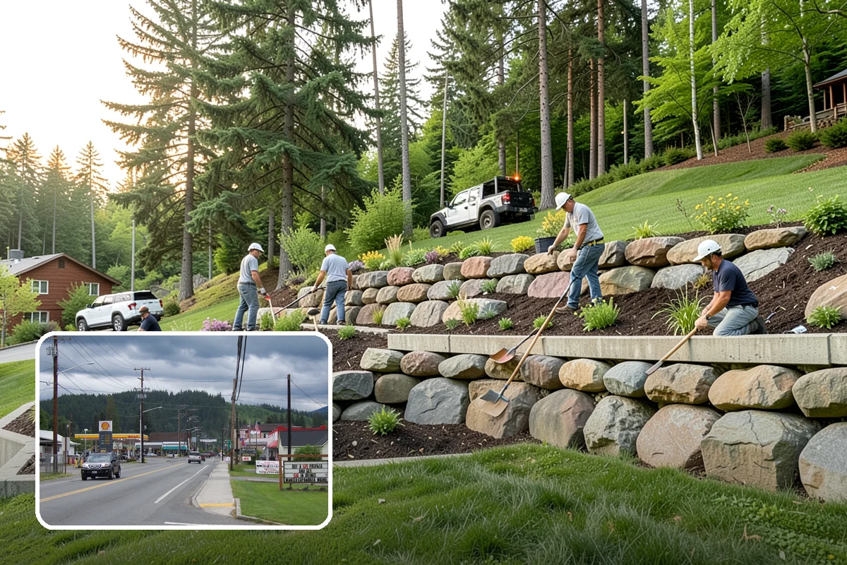 Magnolia Pruning in Granite Falls, Snohomish County, WA - Respects the magnolia's dislike of heavy cuts