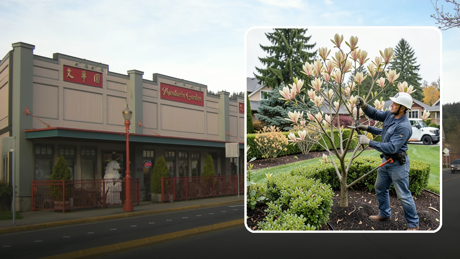 Magnolia Pruning in Issaquah, King County, WA - Minimal, careful pruning for magnolias, which resent heavy cuts and slow to heal.