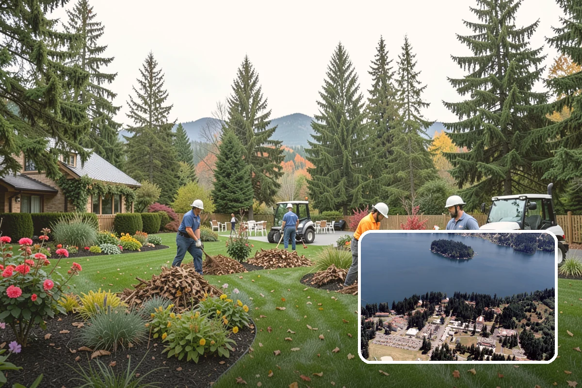 Magnolia Pruning in Lakewood, Pierce County, WA - Respects the magnolia's dislike of heavy cuts