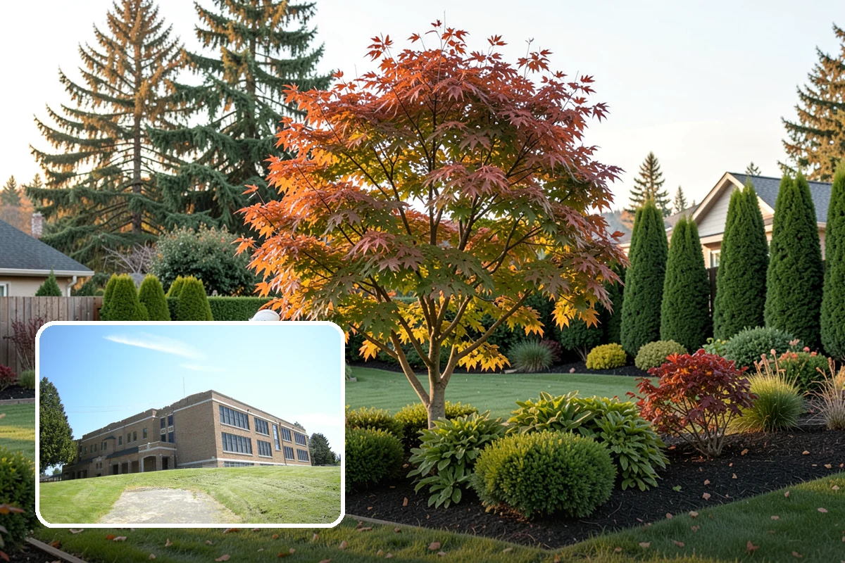 Magnolia Pruning in Maple Valley, King County, WA - Respects the magnolia's dislike of heavy cuts