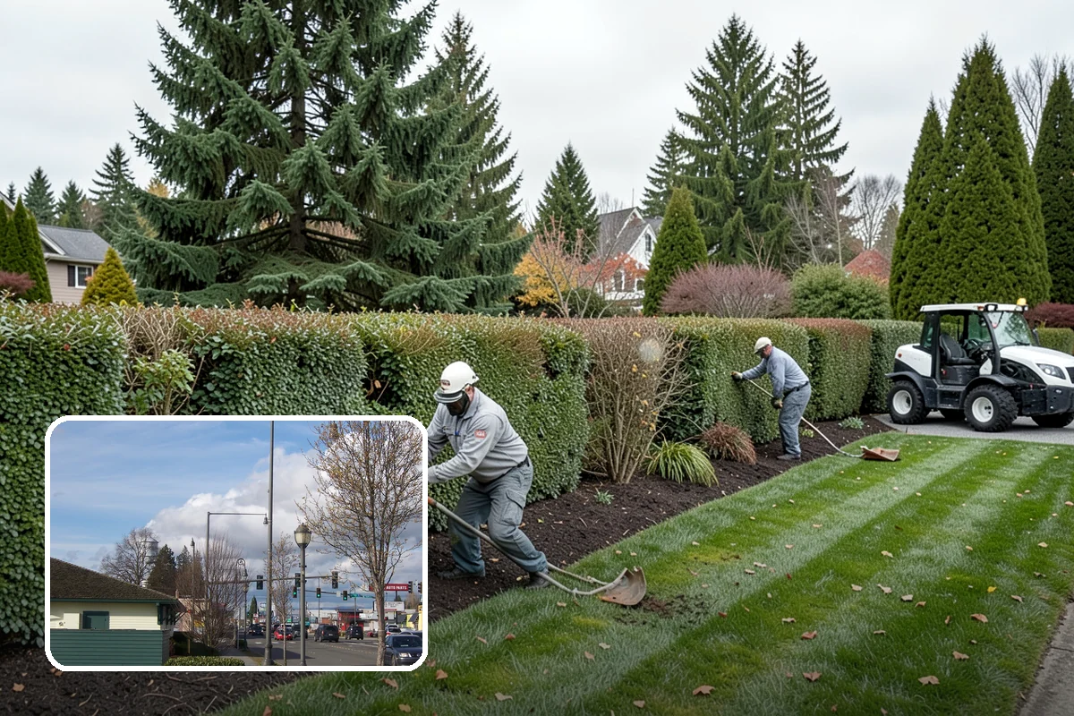 Magnolia Pruning in Marysville, Snohomish County, WA - Respects the magnolia's dislike of heavy cuts