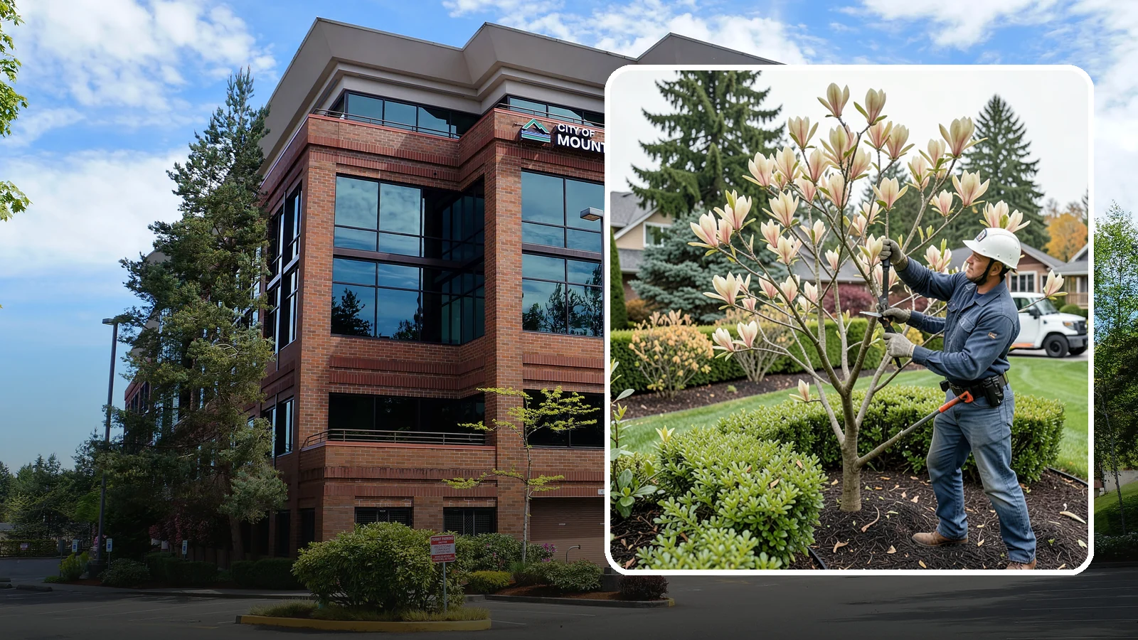 Magnolia Pruning in Mountlake Terrace, Snohomish County, WA - Minimal, careful pruning for magnolias, which resent heavy cuts and slow to heal.