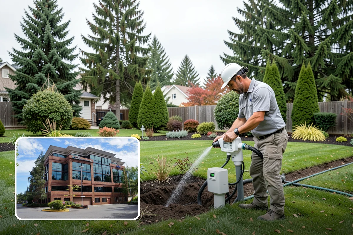 Magnolia Pruning in Mountlake Terrace, Snohomish County, WA - Respects the magnolia's dislike of heavy cuts