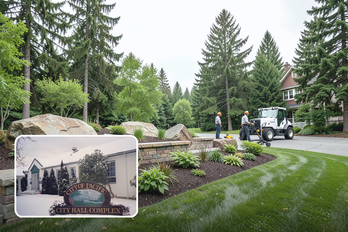 Magnolia Pruning in Pacific, King County, WA - Respects the magnolia's dislike of heavy cuts