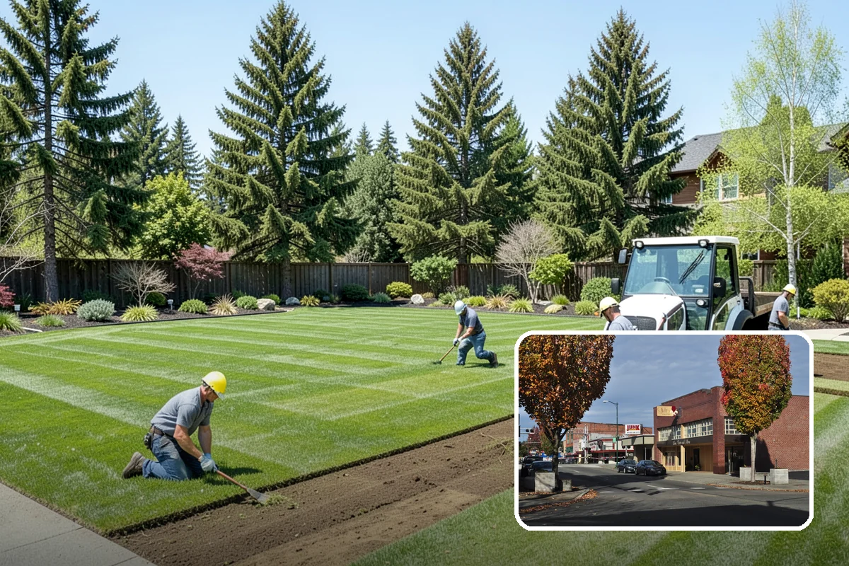 Magnolia Pruning in Puyallup, Pierce County, WA - Respects the magnolia's dislike of heavy cuts