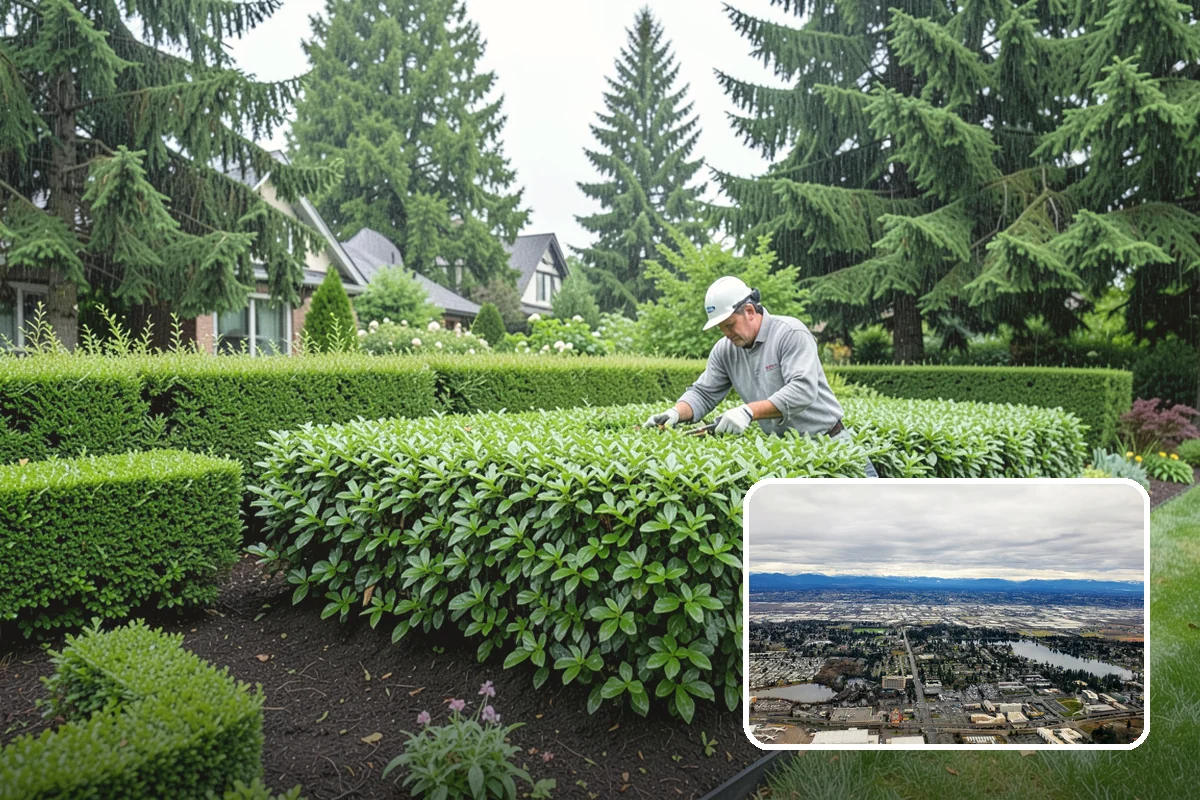 Magnolia Pruning in SeaTac, King County, WA - Respects the magnolia's dislike of heavy cuts