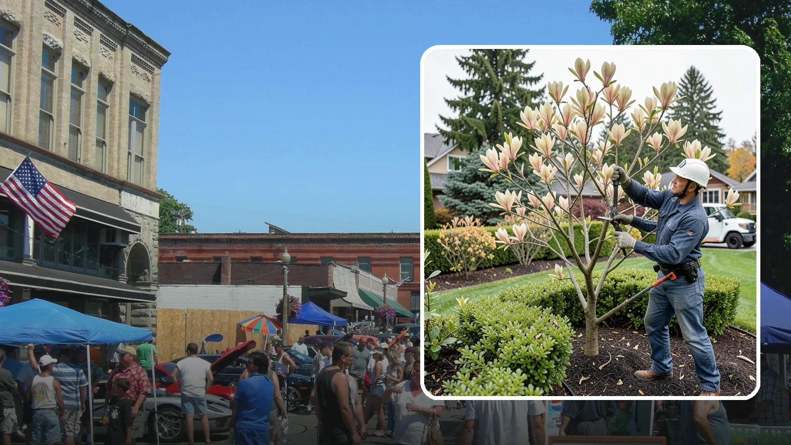 Magnolia Pruning in Snohomish, Snohomish County, WA - Minimal, careful pruning for magnolias, which resent heavy cuts and slow to heal.