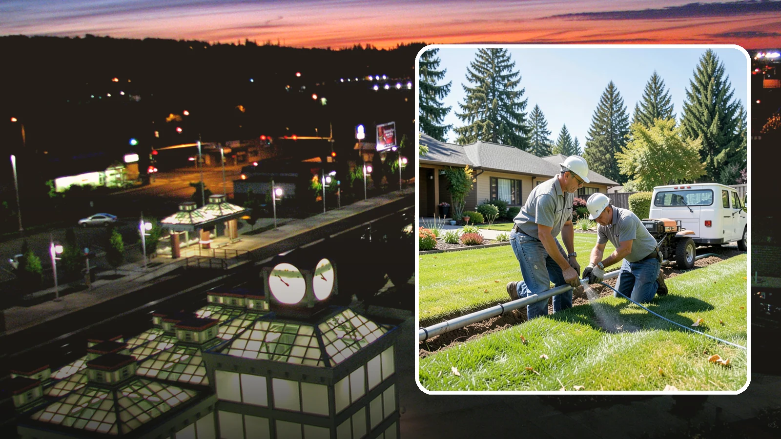 Mainline Leak Repair in Auburn, King County, WA - We repair pressurized mainline leaks that cause constant water flow, low pressure, and soggy ground even when your sprinklers are...