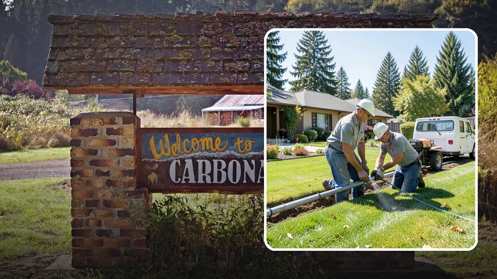 Mainline Leak Repair in Carbonado, Pierce County, WA - We repair pressurized mainline leaks that cause constant water flow, low pressure, and soggy ground even when your sprinklers are...