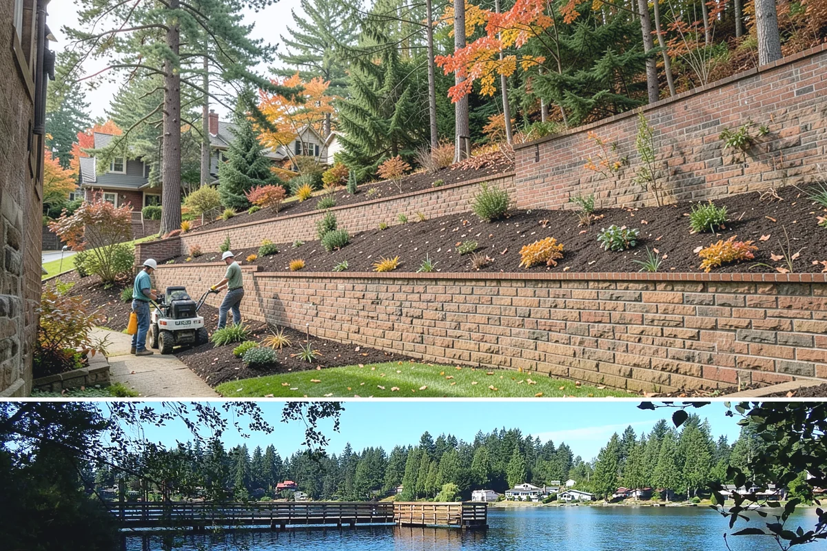 Mainline Leak Repair in Federal Way, King County, WA - Repair promptly in any season, but mainline breaks are most common in spring after winter ground movement.