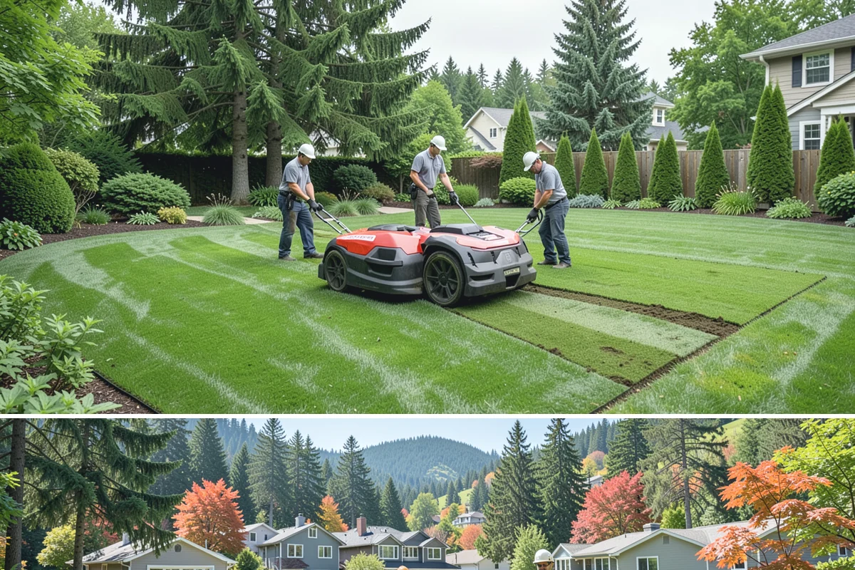 Mainline Leak Repair in Fircrest, Pierce County, WA - Repair promptly in any season, but mainline breaks are most common in spring after winter ground movement.
