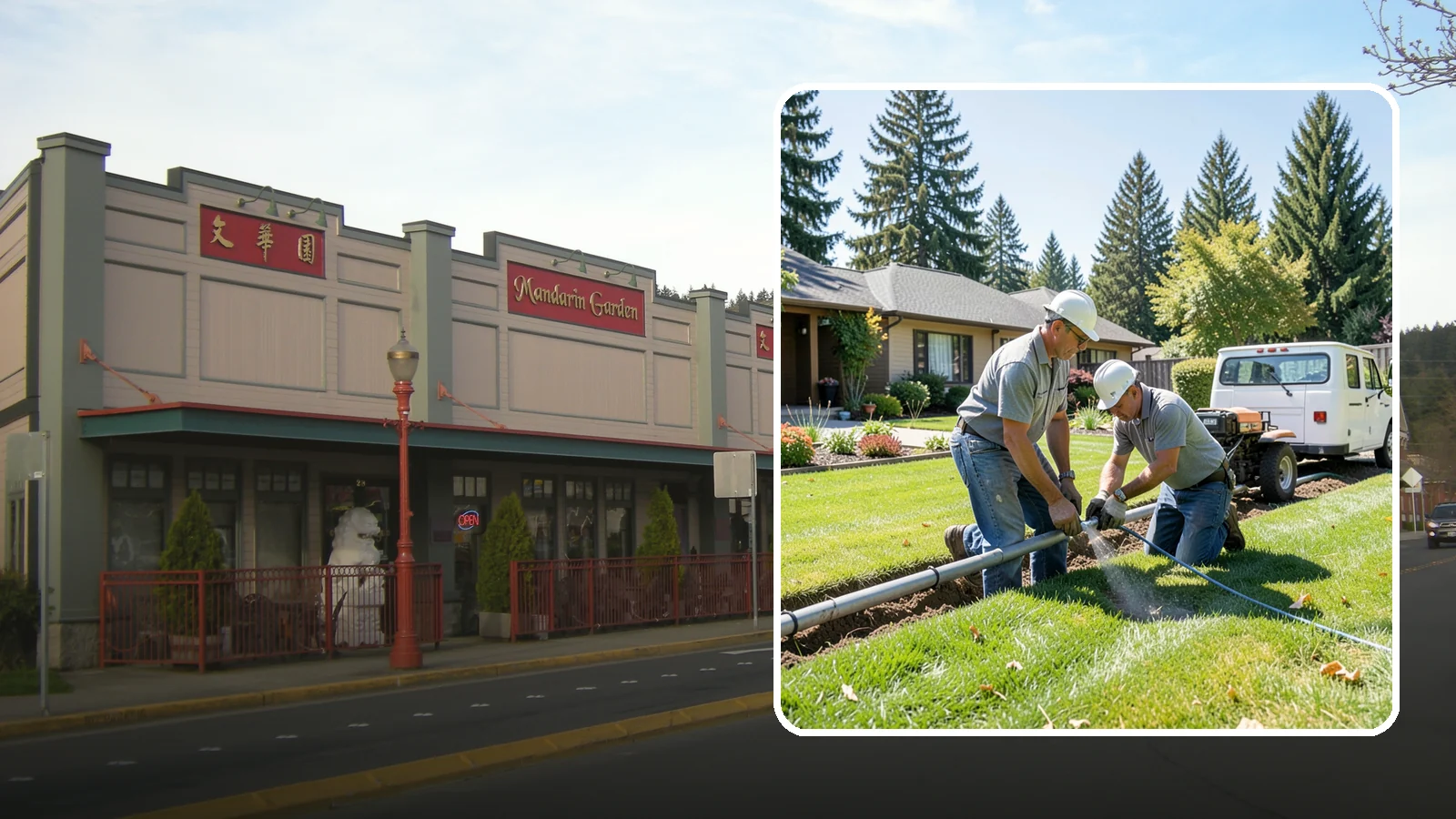 Mainline Leak Repair in Issaquah, King County, WA - We repair pressurized mainline leaks that cause constant water flow, low pressure, and soggy ground even when your sprinklers are...