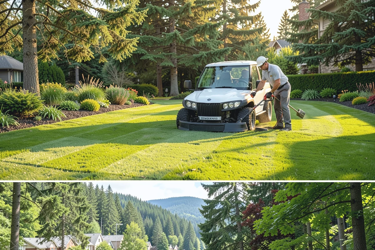 Mainline Leak Repair in Lake Forest Park, King County, WA - Repair promptly in any season, but mainline breaks are most common in spring after winter ground movement.