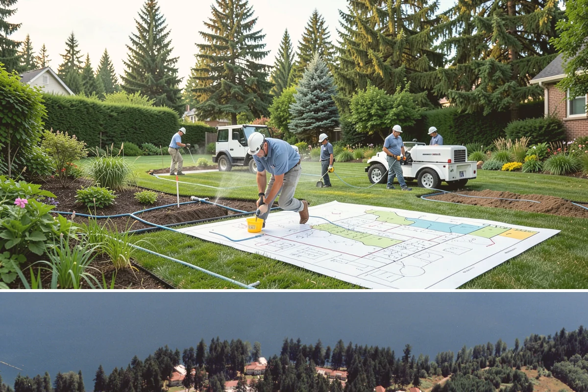 Mainline Leak Repair in Lakewood, Pierce County, WA - Repair promptly in any season, but mainline breaks are most common in spring after winter ground movement.