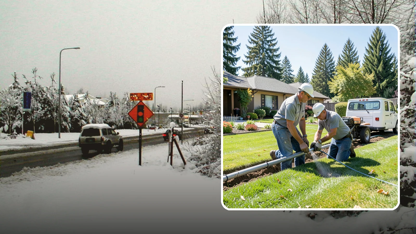 Mainline Leak Repair in Newcastle, King County, WA - We repair pressurized mainline leaks that cause constant water flow, low pressure, and soggy ground even when your sprinklers are...