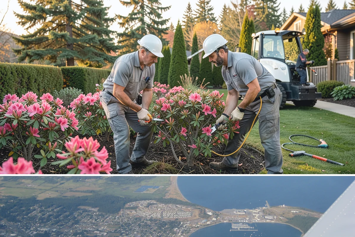 Mainline Leak Repair in Oak Harbor, Island County, WA - Repair promptly in any season, but mainline breaks are most common in spring after winter ground movement.