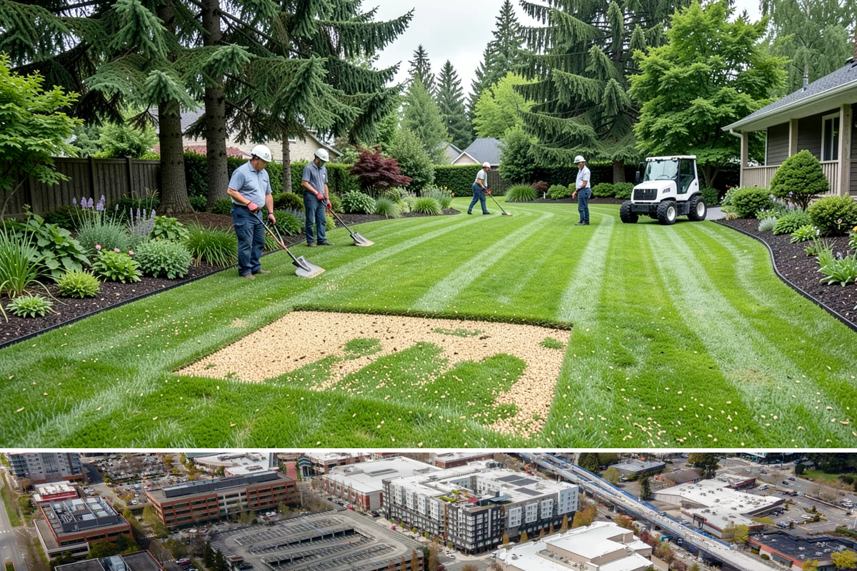 Mainline Leak Repair in Redmond, King County, WA - Repair promptly in any season, but mainline breaks are most common in spring after winter ground movement.