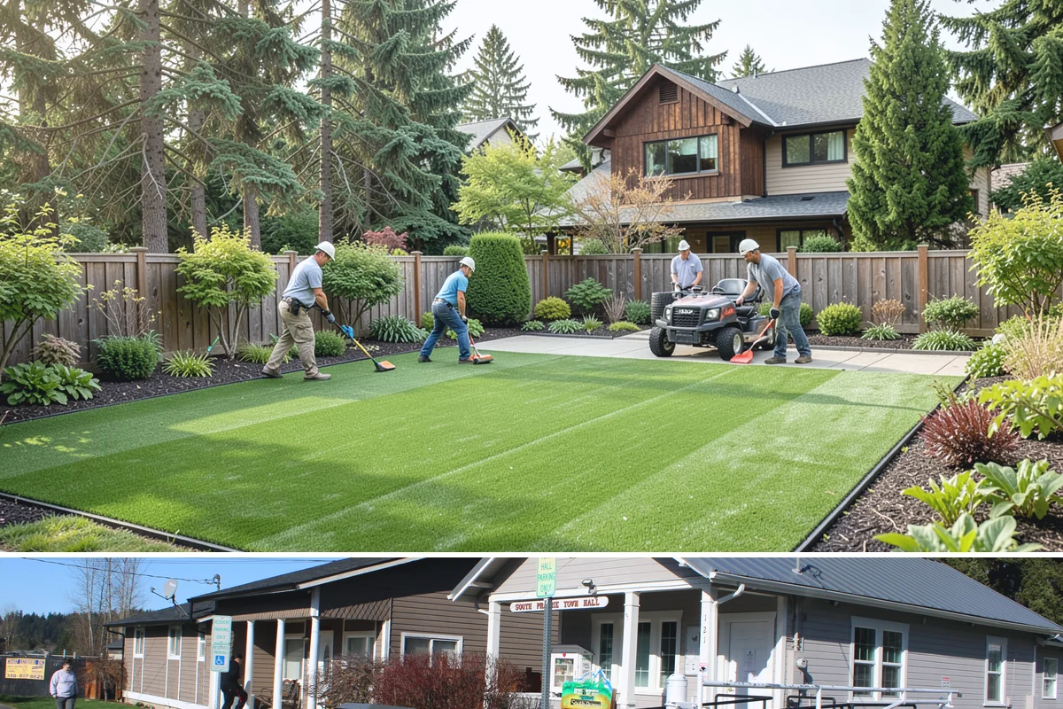 Mainline Leak Repair in South Prairie, Pierce County, WA - Repair promptly in any season, but mainline breaks are most common in spring after winter ground movement.