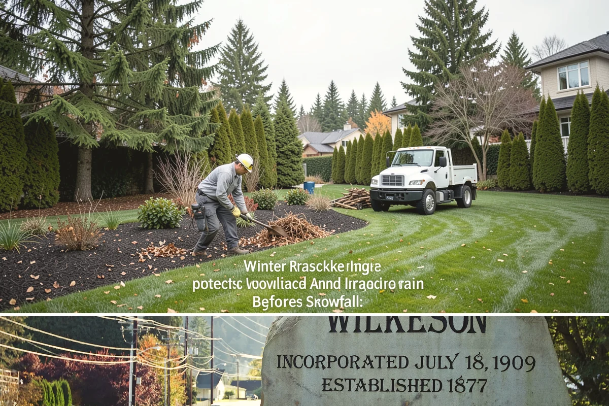 Mainline Leak Repair in Wilkeson, Pierce County, WA - Repair promptly in any season, but mainline breaks are most common in spring after winter ground movement.