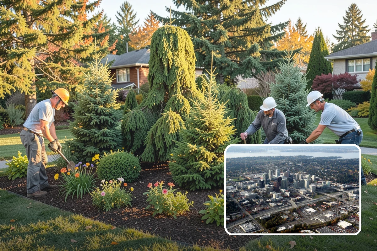 Maple Tree Pruning in Bellevue, King County, WA - Stronger branch structure