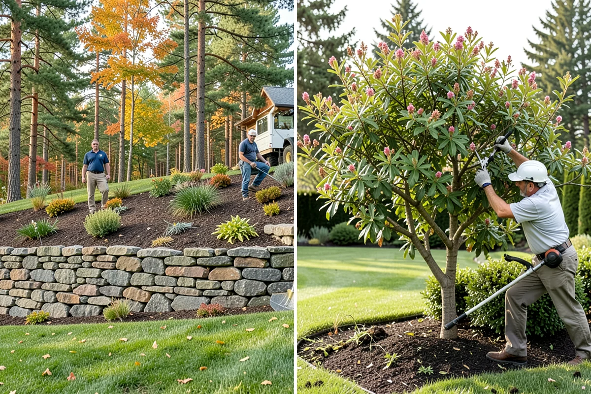 Maple Tree Pruning in Federal Way, King County, WA - Assess structure and identify weak unions