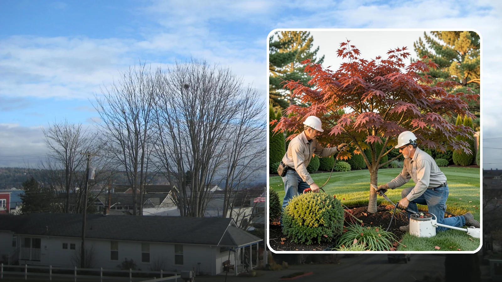 Maple Tree Pruning in Langley, Island County, WA - Structural and maintenance pruning for maples that improves health, form, and safety.