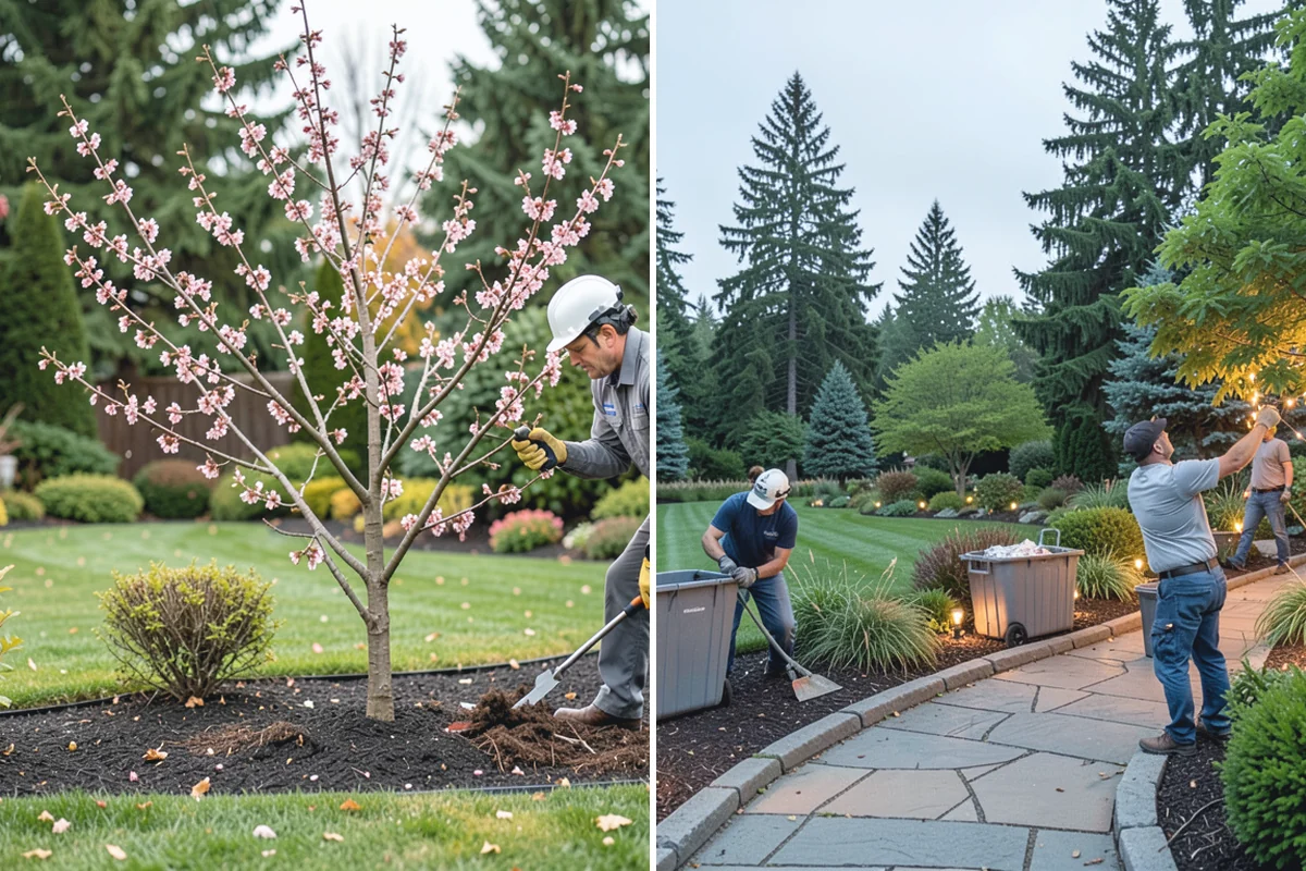 Maple Tree Pruning in Medina, King County, WA - Assess structure and identify weak unions