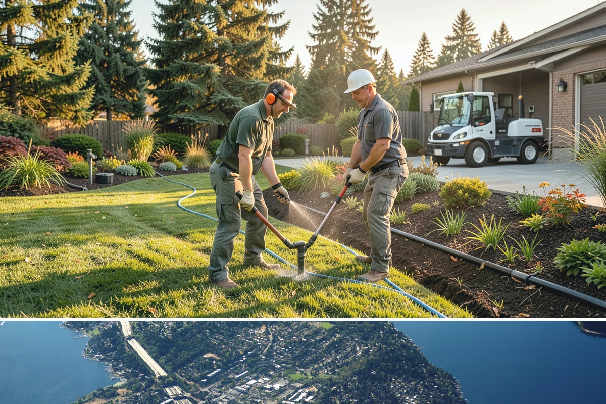 Maple Tree Pruning in Mercer Island, King County, WA - Best pruned in late winter dormancy to minimize sap bleeding.