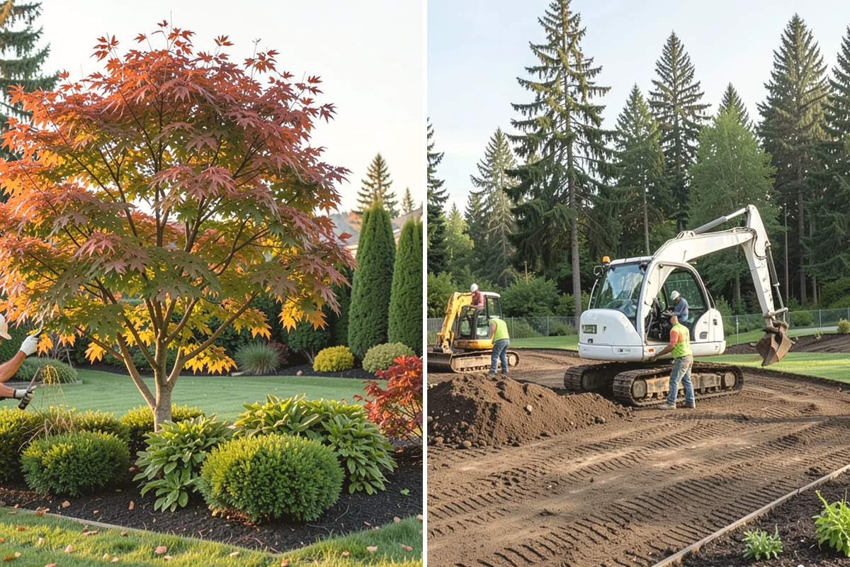 Maple Tree Pruning in Mill Creek, Snohomish County, WA - Assess structure and identify weak unions