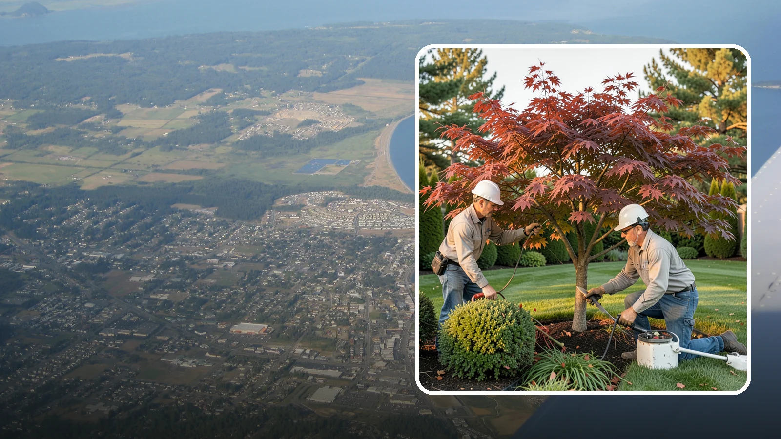 Maple Tree Pruning in Oak Harbor, Island County, WA - Structural and maintenance pruning for maples that improves health, form, and safety.