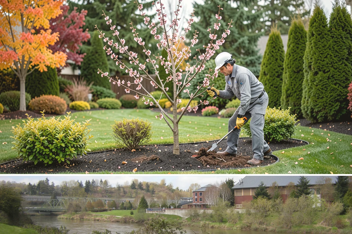 Maple Tree Pruning in Tukwila, King County, WA - Best pruned in late winter dormancy to minimize sap bleeding.