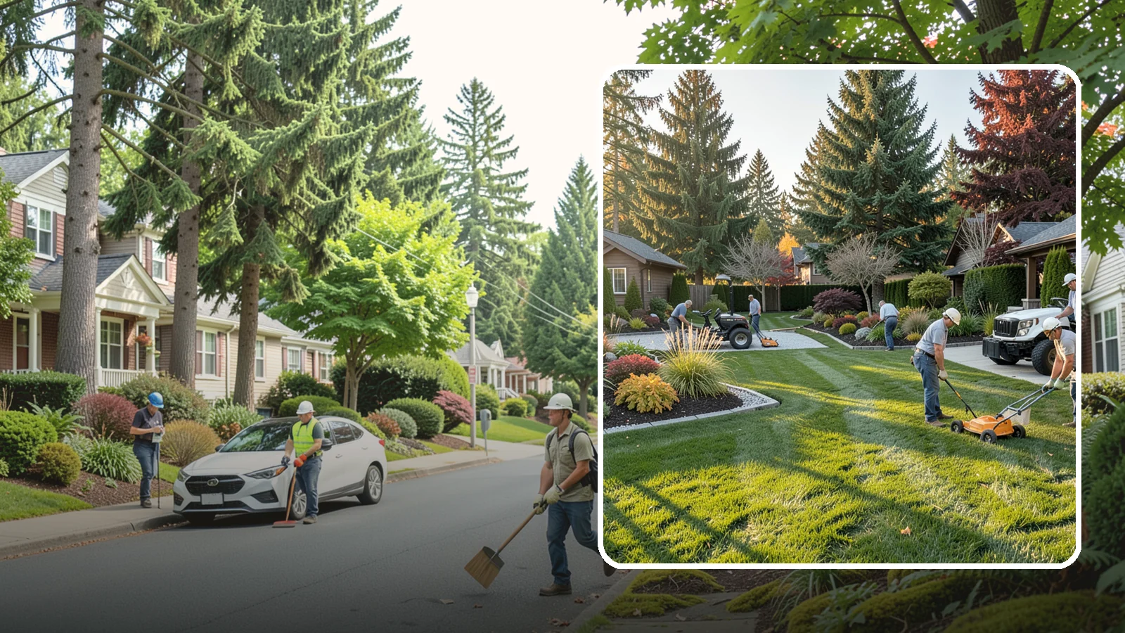 Master Landscape Planning in Beaux Arts Village, King County, WA - A comprehensive master plan that guides your landscape's development in coordinated, budget-friendly phases.